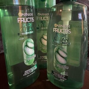 Garnier Fructis Pure Clean Silicone-Free Shampoo - Vibrant Green